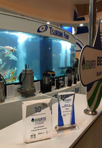 Tsurumi Pump at Asia Water Exhibition [Apr 2018] | Winner of Best Booth Design 00001