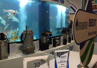 Tsurumi Pump at Asia Water Exhibition [Apr 2018] | Winner of Best Booth Design 00001