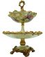 Vintage Dessert Tray with Stand