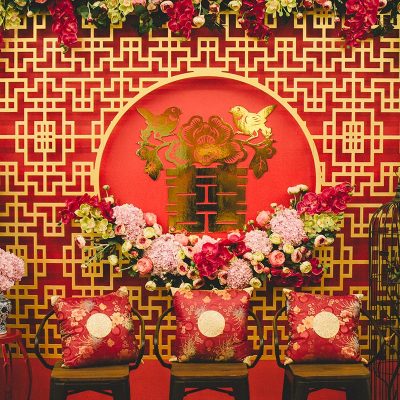 chinese traditional style event decoration and props, chair rental KL