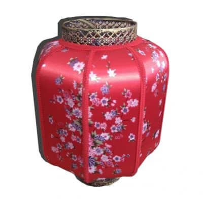 Floral Print Lantern