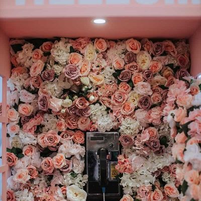 wedding event in KL with flower theme