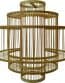 Rattan Ellipse Shaped Ceiling Lamp rental
